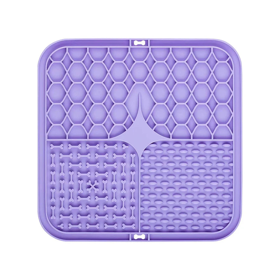 Pet Licking Pad – Slow Feeder Silicone Plate with Suction