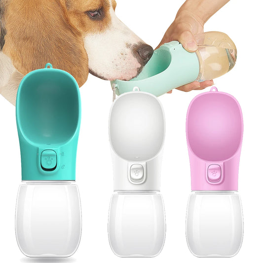 Portable Dog Water Bottle – Leakproof Travel Dispenser for Pets