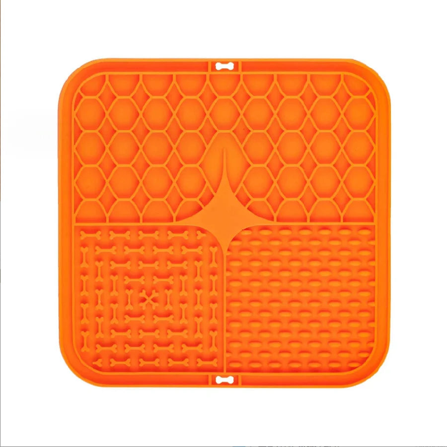 Pet Licking Pad – Slow Feeder Silicone Plate with Suction