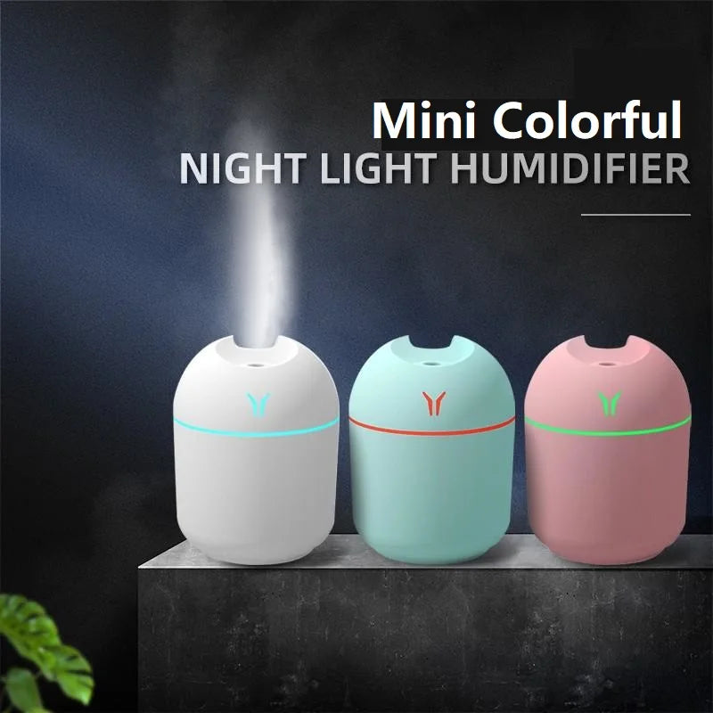USB Mini Air Humidifier – Essential Oil Aroma Diffuser 250ML