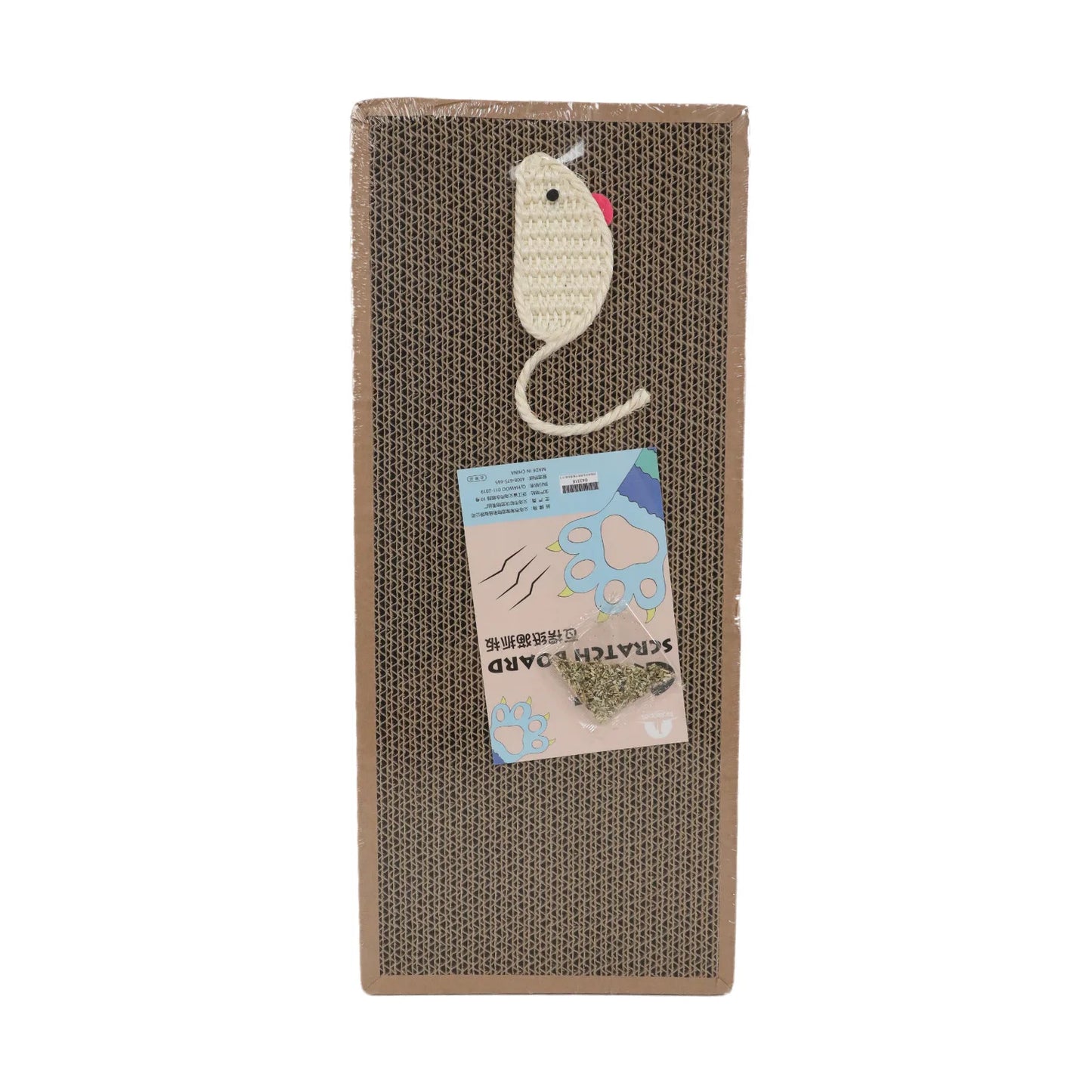 Cat Scratching Board – Oval Corrugated Nest & Furniture Protector