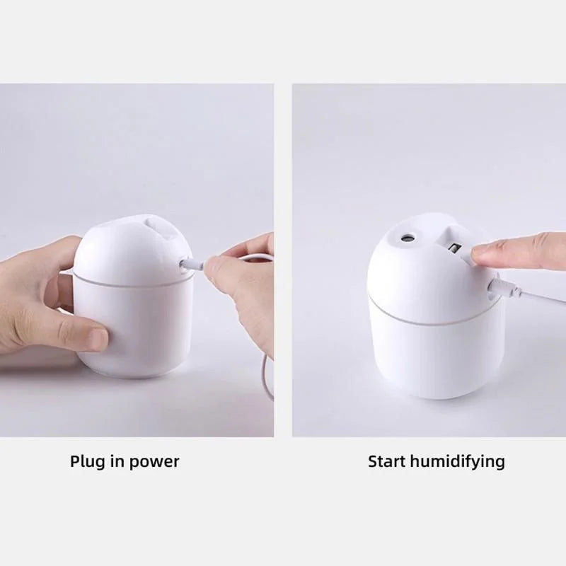 USB Mini Air Humidifier – Essential Oil Aroma Diffuser 250ML