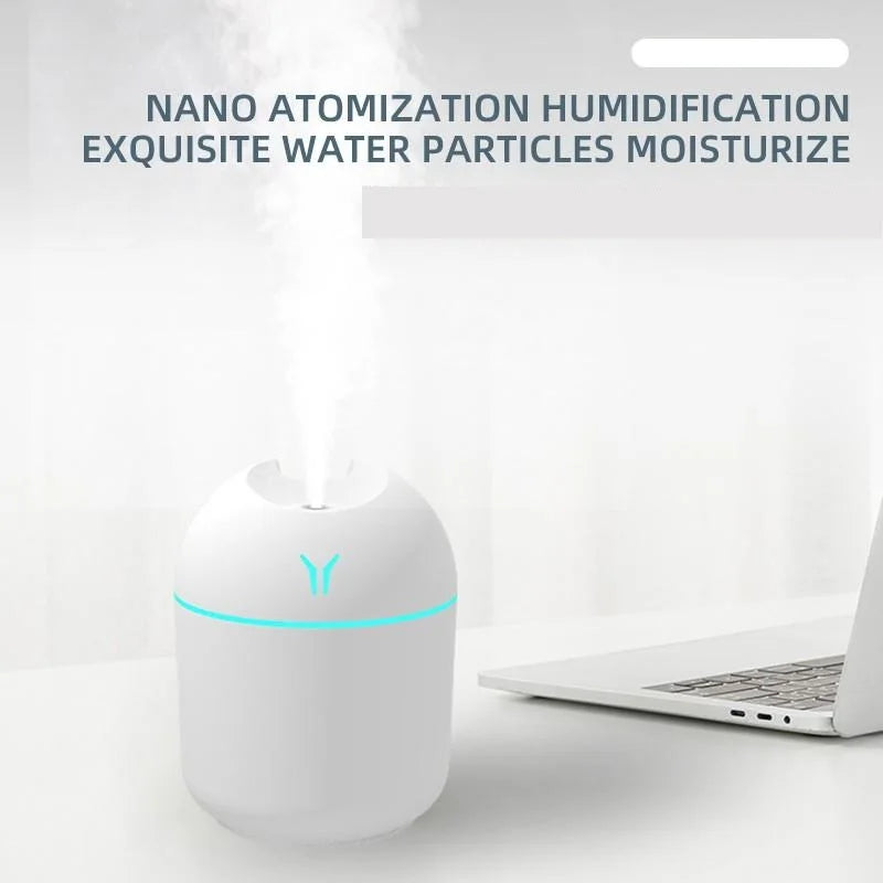 USB Mini Air Humidifier – Essential Oil Aroma Diffuser 250ML