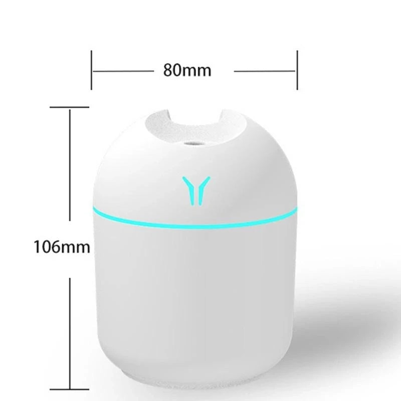 USB Mini Air Humidifier – Essential Oil Aroma Diffuser 250ML