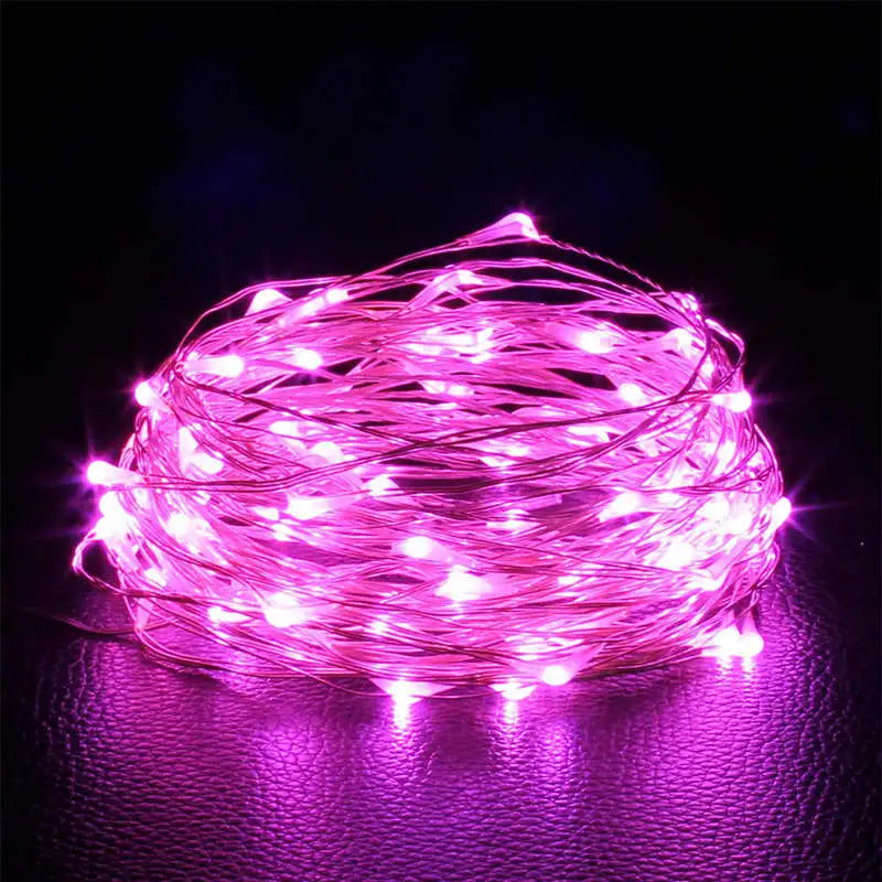 Fairy String Lights – LED Copper Wire Battery Powered Decor