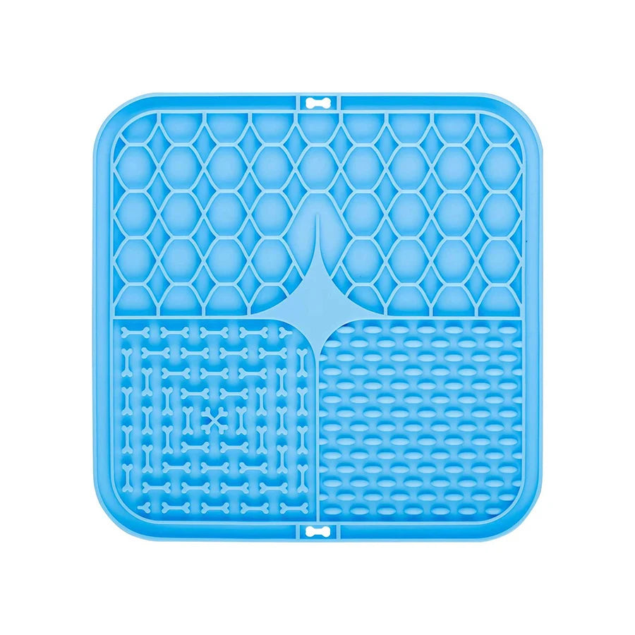 Pet Licking Pad – Slow Feeder Silicone Plate with Suction