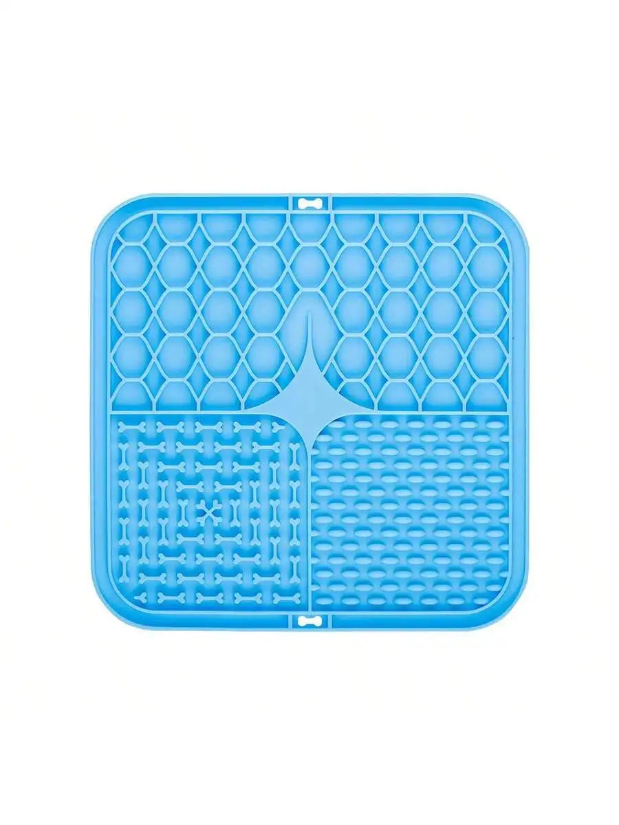 Pet Licking Pad – Slow Feeder Silicone Plate with Suction